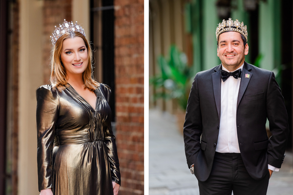 2022: Queen Audrey Voelker & King Johnny Amaraneni